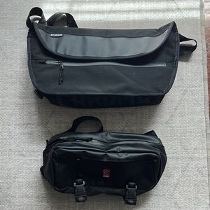 Chrome Industries bundle (Simple Messenger + Mini Kadet Sling)